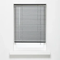 Aluminium Jaloezie Jade Antraciet 25mm 100x175 cm^ Jaloezieën