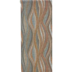 Behang Maeve Multicolor^ Vliesbehang