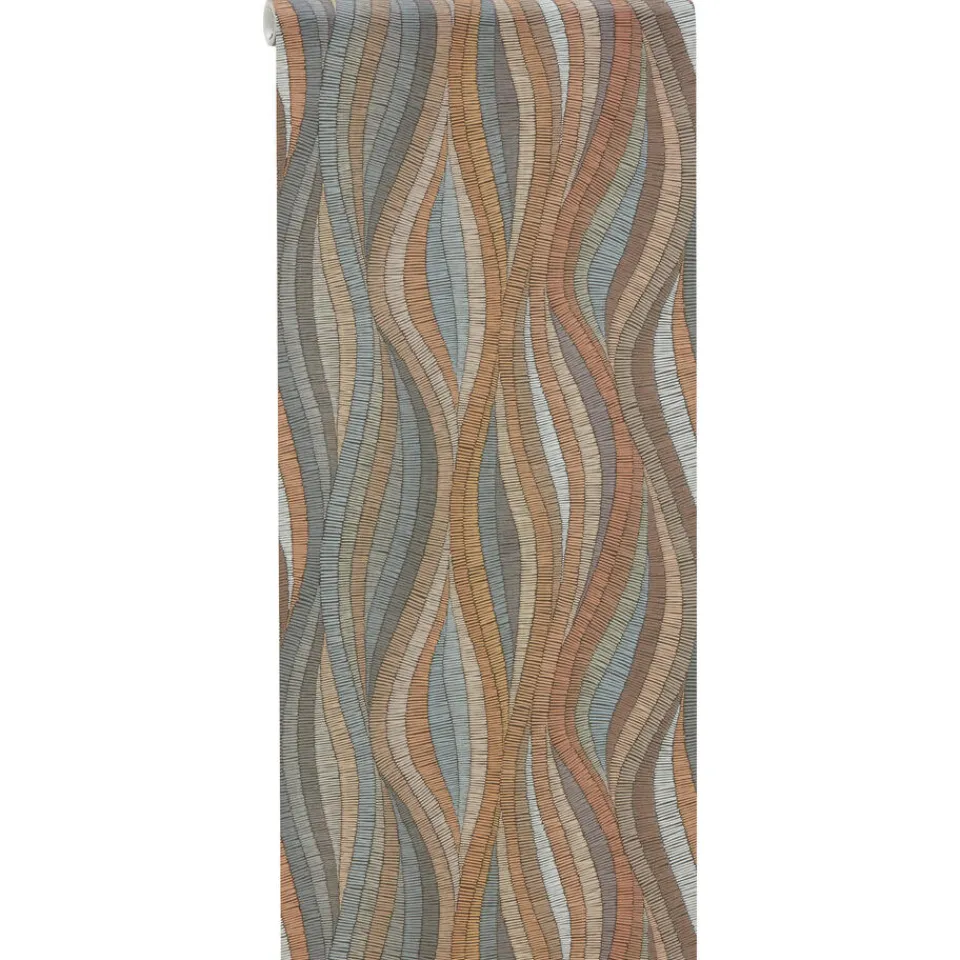 Behang Maeve Multicolor^ Vliesbehang