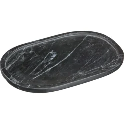 Decoratieplateau Organisch Marmer - 30x20 cm^ Decoratie Schalen|Keukenaccessoires
