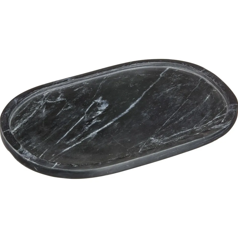 Decoratieplateau Organisch Marmer - 30x20 cm^ Decoratie Schalen|Keukenaccessoires