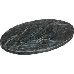 Decoratieplateau Organisch Marmer - Ø30 cm^ Decoratie Schalen|Kaarsenplateaus