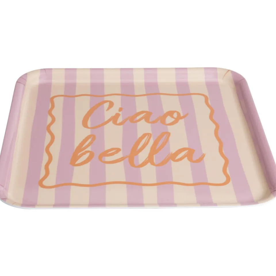 Dienblad Ciao Bella Peach^ Dienbladen