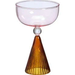 Drinkglas Nouveau Roze/Amber - 200 ml^ Glazen