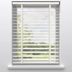 Fenstr Aluminium Jaloezie Carlin Offwhite 50mm^ Jaloezieën|Aluminium Jaloezieën