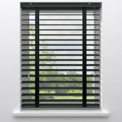 Fenstr Aluminium Jaloezie Mels Antraciet 50mm^ Jaloezieën|Aluminium Jaloezieën
