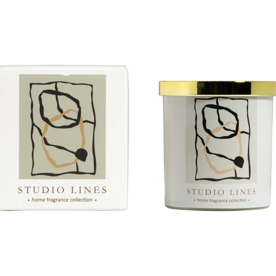 Geurkaars Studio Lines^ Geurkaarsen & Geurstokjes