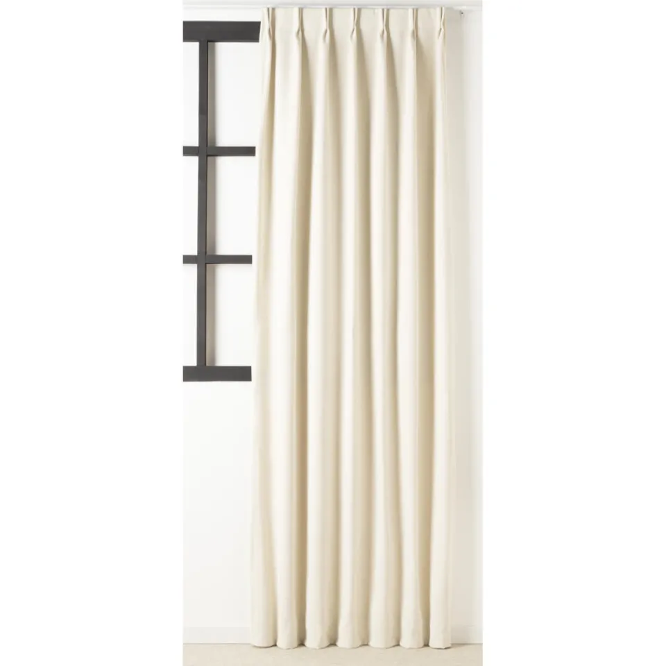 Gordijn Erik Off white^ Gordijnen|Vouwgordijnen