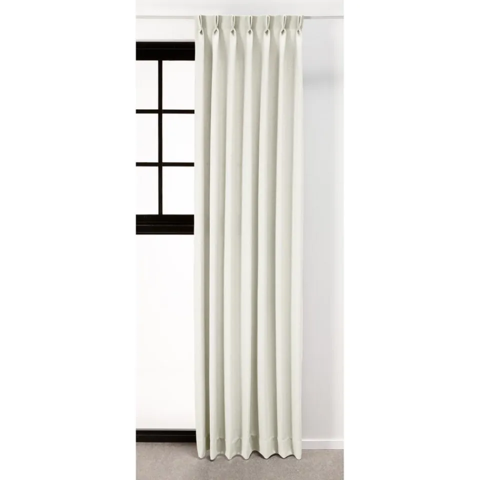 Gordijn Karlijn Off-White^ Gordijnen|Vouwgordijnen