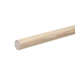 Gordijnroede 240 cm Hout - Ø28mm^ Gordijnroedes