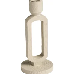 Kandelaar Dax Zand 18x8 cm^ Kandelaars