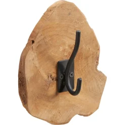 Kapstokhaak Hout^ Wanddecoratie