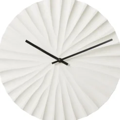 Klok Igon Off-White^ Wanddecoratie|Klokken
