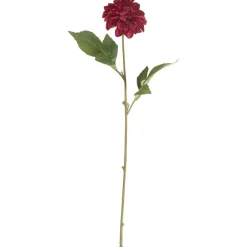 Kunstbloem Dahlia Bordeaux^ Kunstplanten & Kunstbloemen