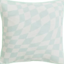 Kussen Wave Blocks Mint 45x45 cm^ Sierkussens