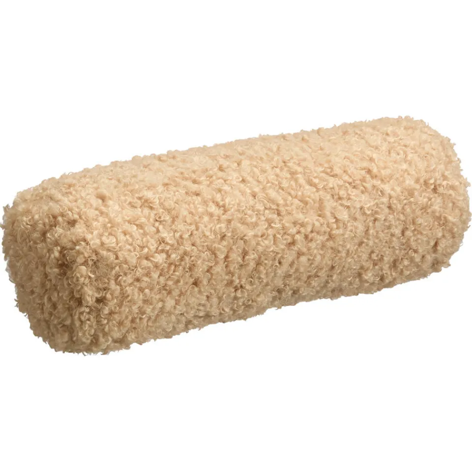 Kussenrol Teddy Zand - 50x15 Cm^ Sierkussens