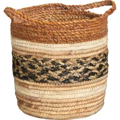 Mand Alton Naturel - ø 25x25 cm^ Manden