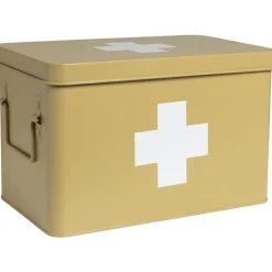 Medicijnbox Oker 31x19 Cm^ Badkameraccessoires