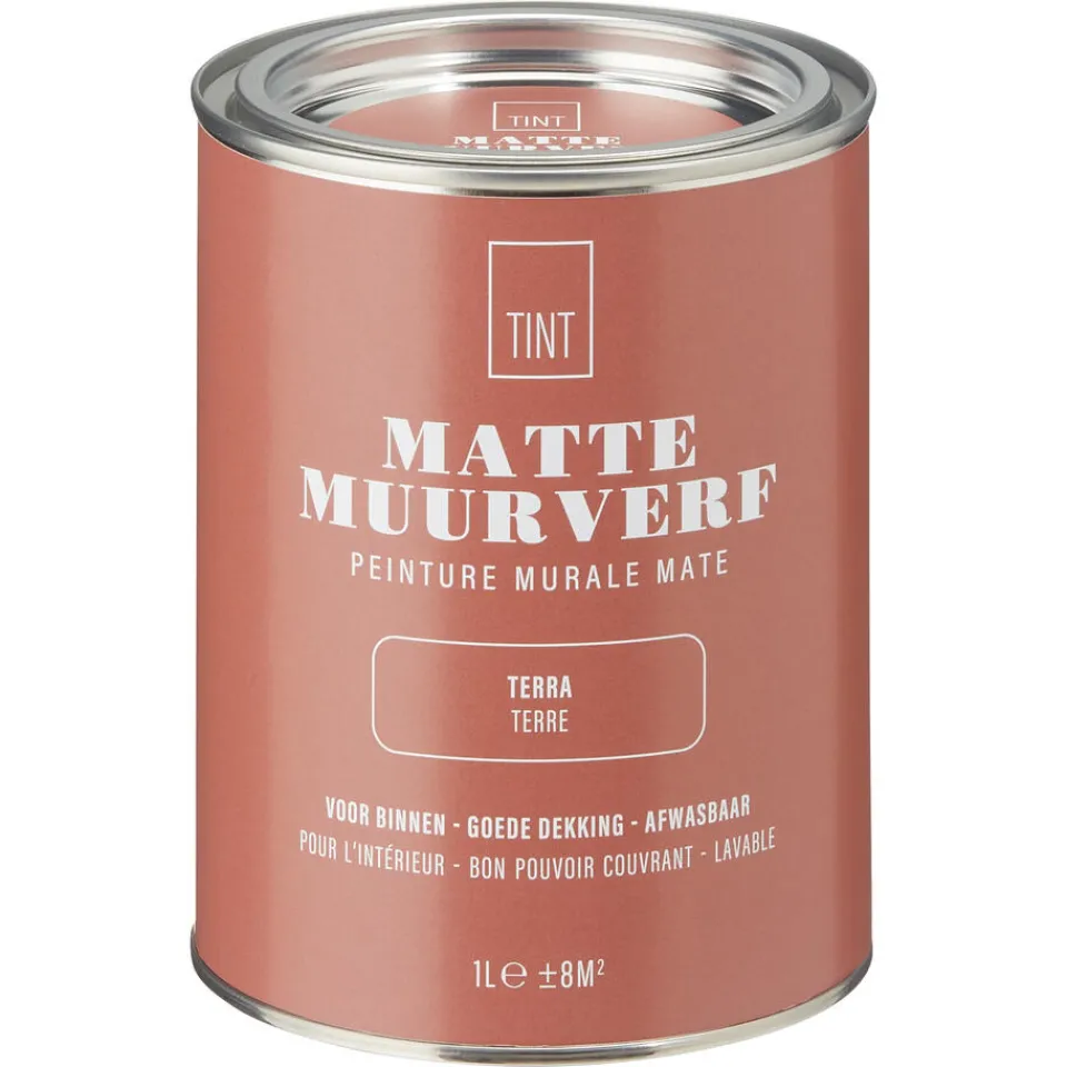 Muurverf Mat Terra 1 l^ Muurverf