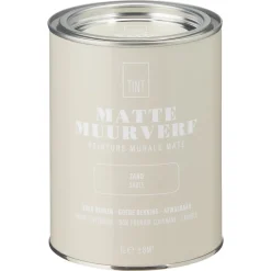 Muurverf Mat Zand 1 l^ Muurverf
