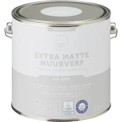 Muurverf Professional Ash Grey 2.5 l^ Muurverf