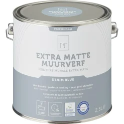 Muurverf Professional Denim Blue 2.5 l^ Muurverf