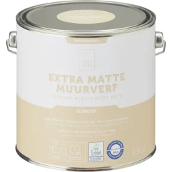 Muurverf Professional Ginger 2.5 l^ Muurverf
