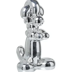 Object Hond Zilver^ Decoratie Beelden