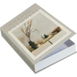 Opbergboek Nordic Calmness 21x30x5 cm^ Decoratieve Opbergdozen