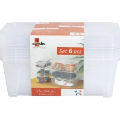 Opbergbox 6 Liter - 6 Stuks 6 l^ Opbergboxen & Lades