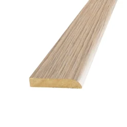 Plakplint Whitewash Eiken MDF 2,4 cm^ Plinten