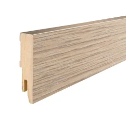 Plint Whitewash Eiken MDF 6 cm^ Plinten
