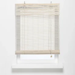 Rolgordijn Bamboe 80x220 cm^ Rolgordijnen