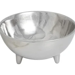 Schaal Op Voet Zilver - ø25 cm^ Schalen