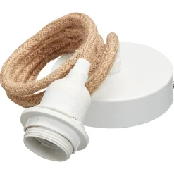 Snoerpendel Touw Wit^ Snoerpendels