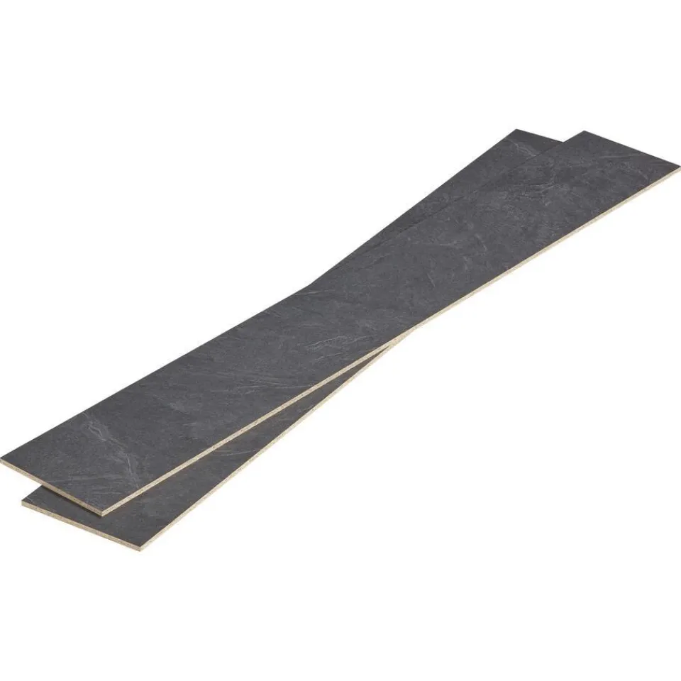 Stootbord Concrete Antraciet 2st - 136cm^ Traprenovatie & Trapbekleding
