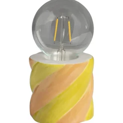 Tafellamp Swirl -Peach^ Tafellampen|Bureaulampen