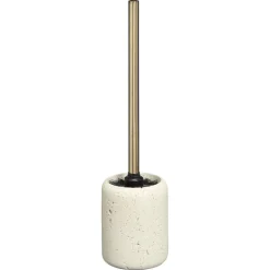 Toiletborstelhouder Tratine Zand/Brons^ Badkameraccessoires