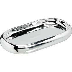 Tray Bumper Zilver Ovaal^ Badkameraccessoires