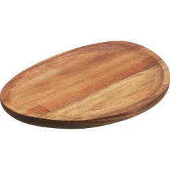 Tray Organic Wood Naturel 24x18 cm^ Keukenaccessoires|Badkameraccessoires