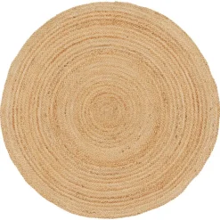 Vloerkleed Solis Naturel - Ø 200 cm^ Vloerkleden|Ronde Vloerkleden