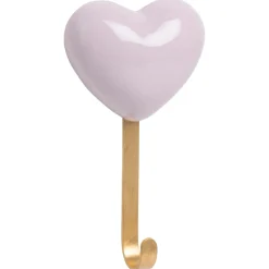 Wandhaak Hart Lila^ Wanddecoratie