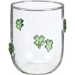 Waterglas Klaver 3D - 350 ml^ Glazen