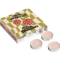 Waxinelichtjes Dancing Roze^ Geurkaarsen & Geurstokjes